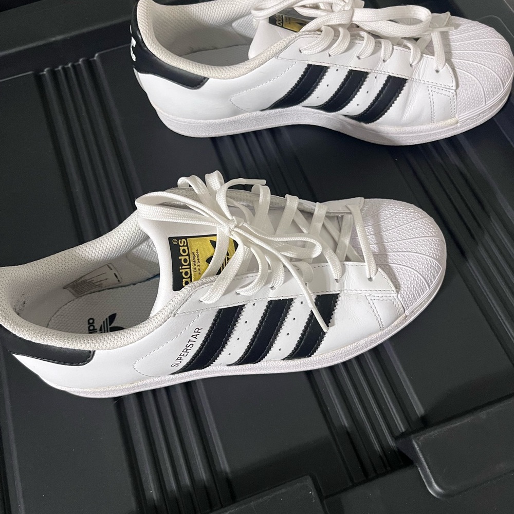 Adidas Kids Superstar White Black Sneakers